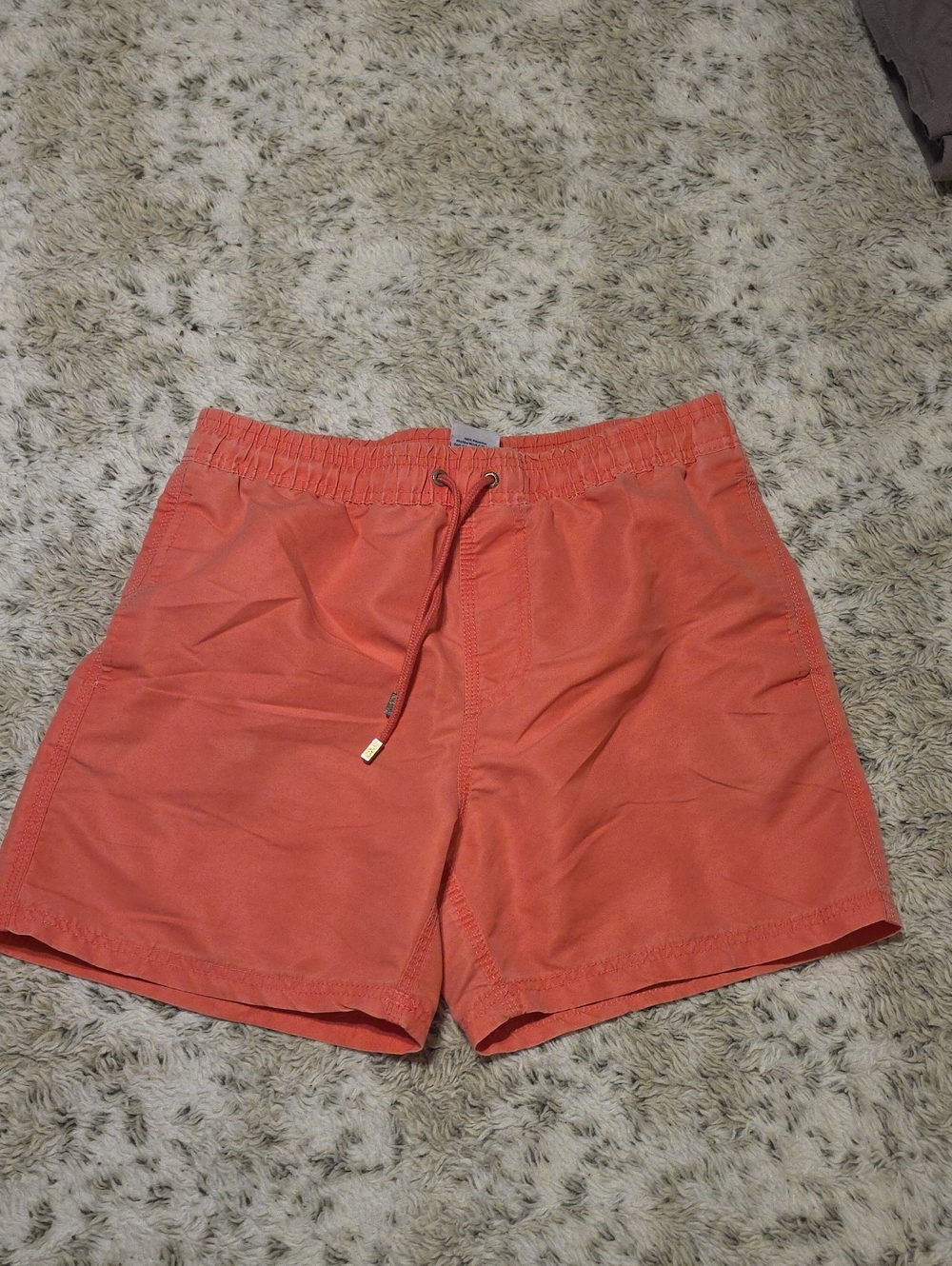 Men's Coral Swim Trunks - Unbranded